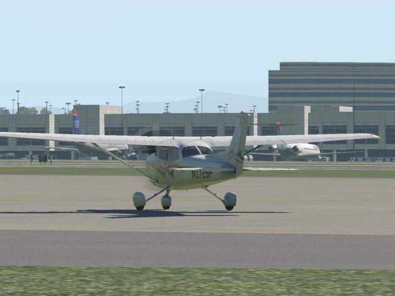 Cessna 172SP Taxi