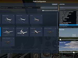 X-Plane 11 Flight Configuration